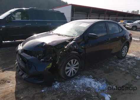 2017 Toyota Corolla Le from USA, damaged, VIN 2T1BURHE8HC956412